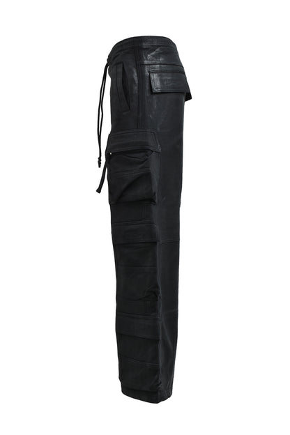 【BREATH - ブレス】  COATING TRIPLE CARGO PANTS / BLACK (パンツ/ブラック)
