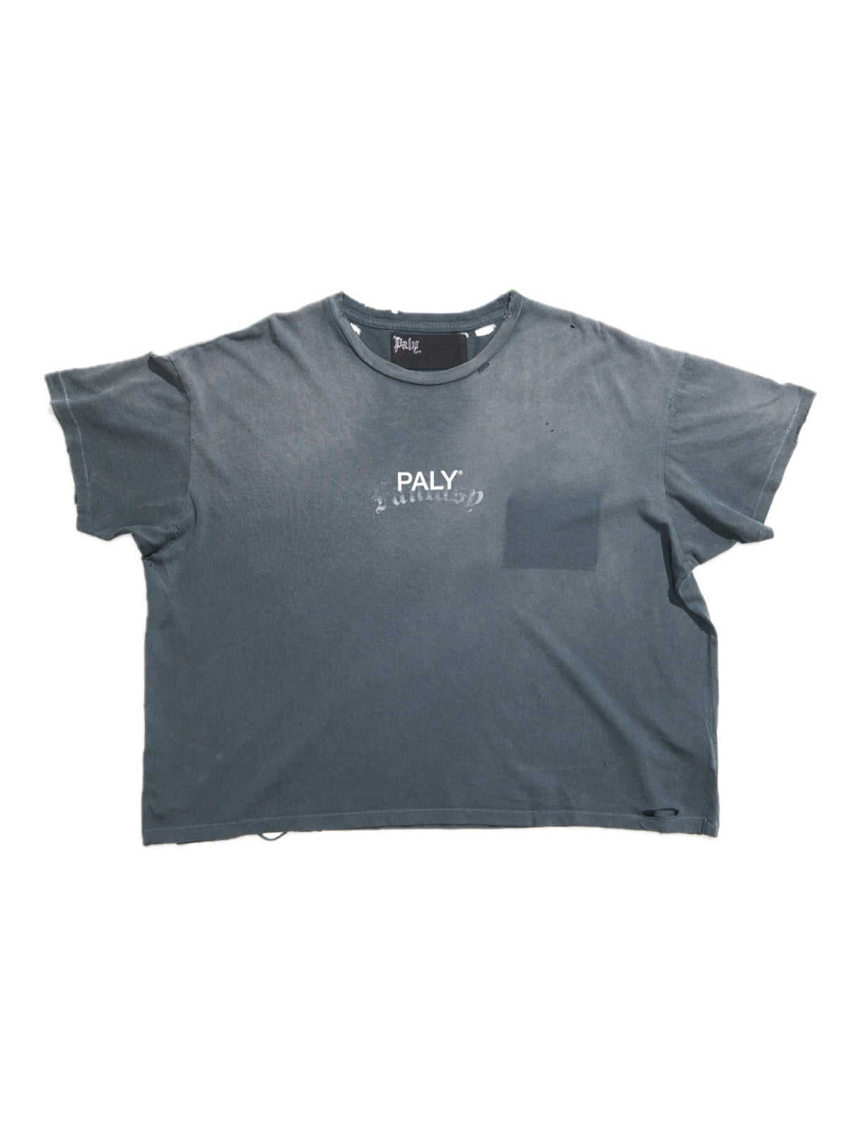 PALY HOLLYWOOD - パリーハリウッド】 CORE LOGO TEE / VINTAGE BLACK 