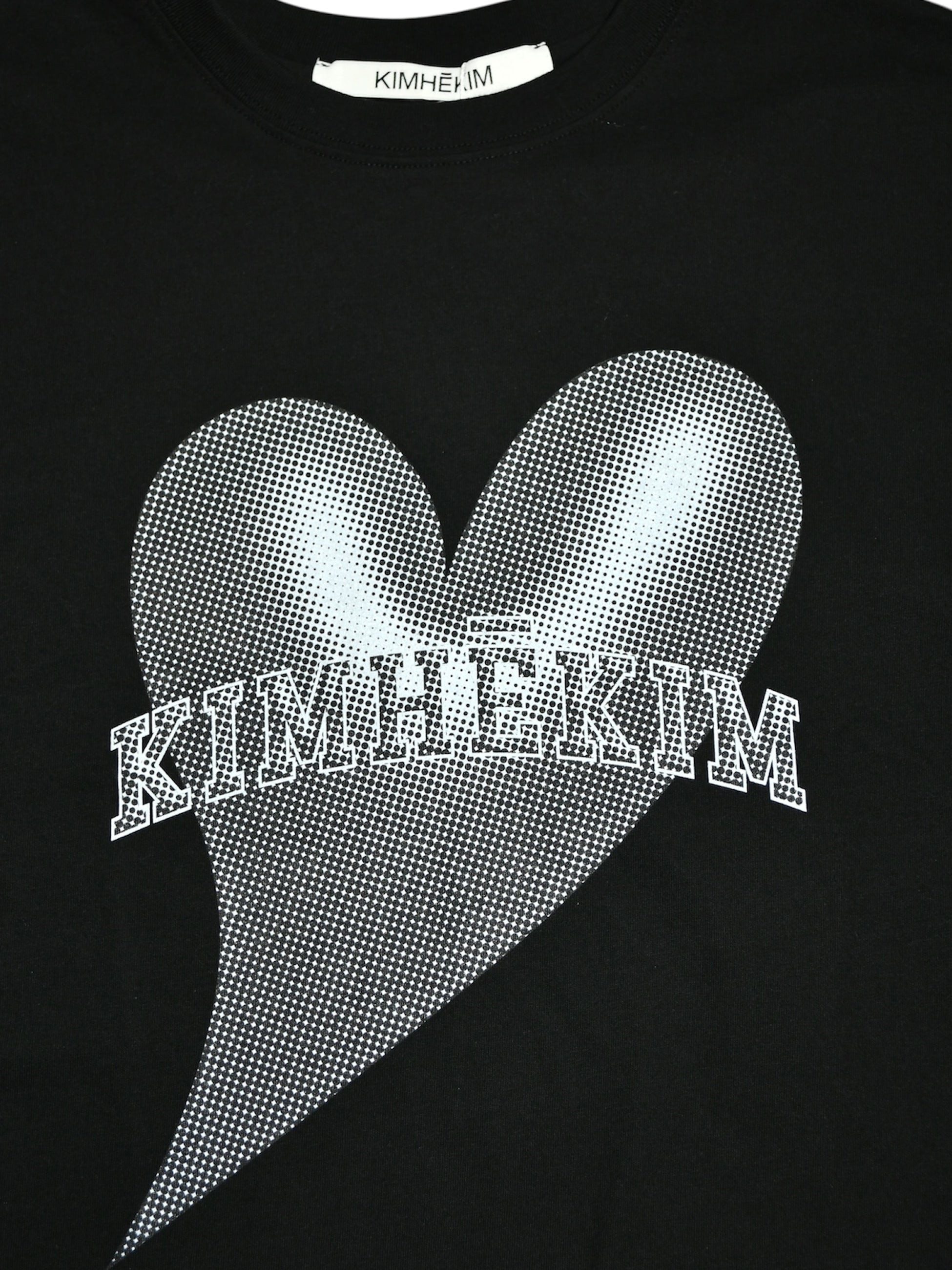 KIMHEKIM - キムヘキム】KIMHEKIM HEART BALLOON PRINT T-SHIRT