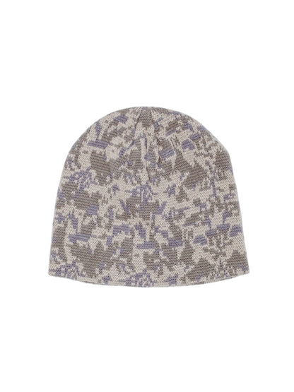 【Fucking Awesome- ファッキングオーサム】EMBROIDERED STAMP LOGO SKULLY BEANIE/KHAKI/CAMO（ビーニー/カーキカモフラージュ）
