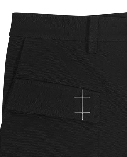 【HELIOT EMIL  - エリオットエミル】CELLULAE CARGO SHORTS / BLACK (ショーツ/ブラック)