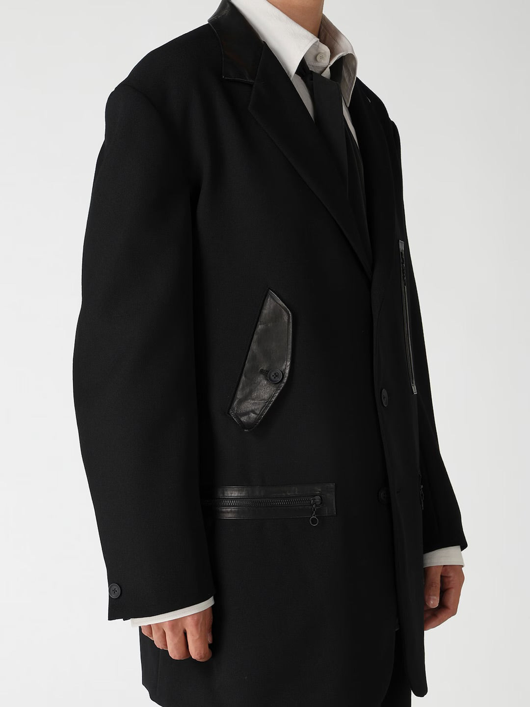 Yohji Yamamoto POUR HOMME - ヨウジヤマモト プールオム】LEATHER