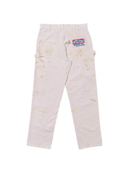 【PALY HOLLYWOOD - パリーハリウッド】Spells Painter Pants / White(パンツ/ホワイト)