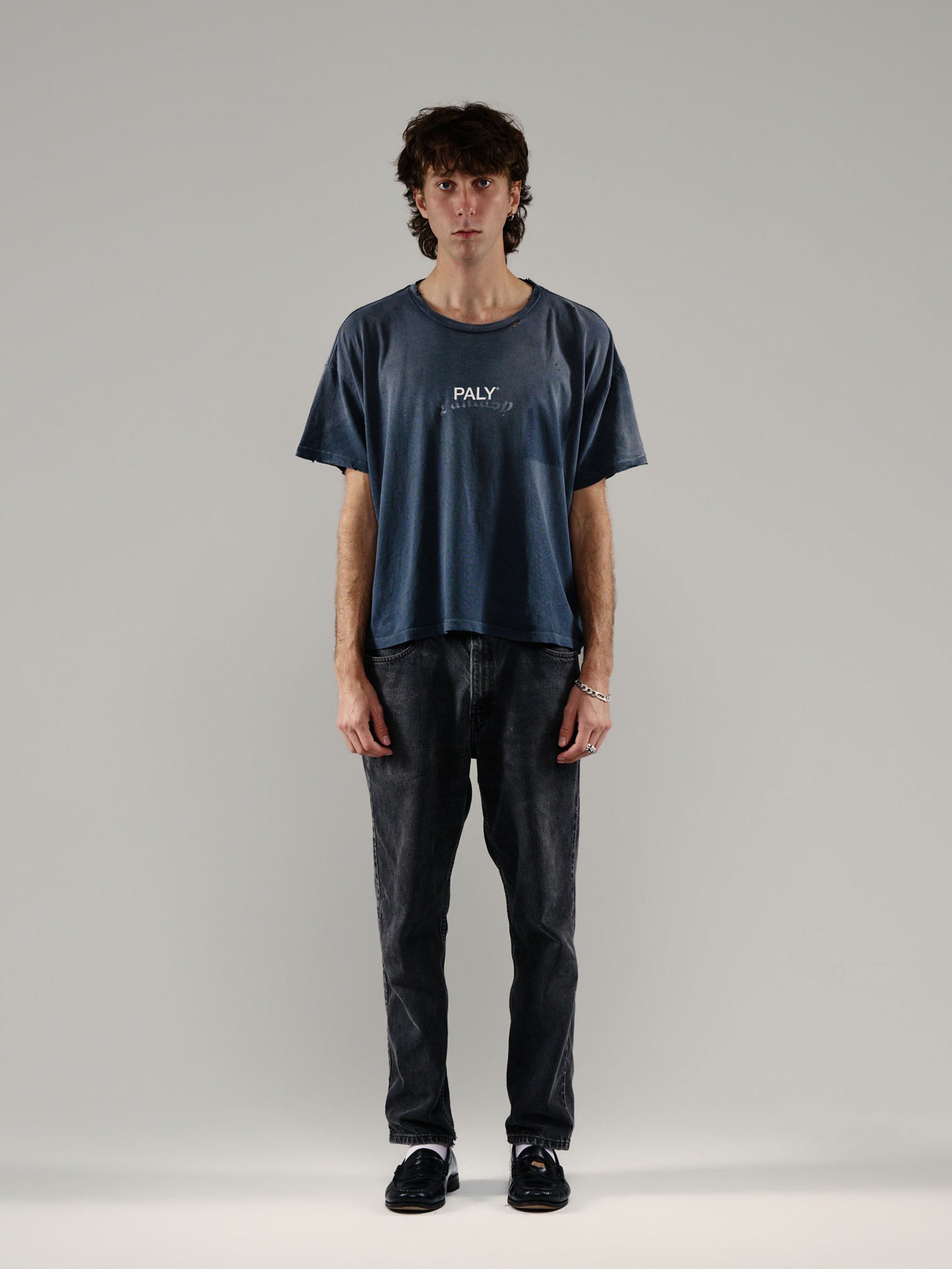 Paly Hollywood パリーハリウッドTシャツ　 M PALY HOLLYWOOD - パリーハリウッド】 CORE LOGO TEE / VINTAGE BLACK