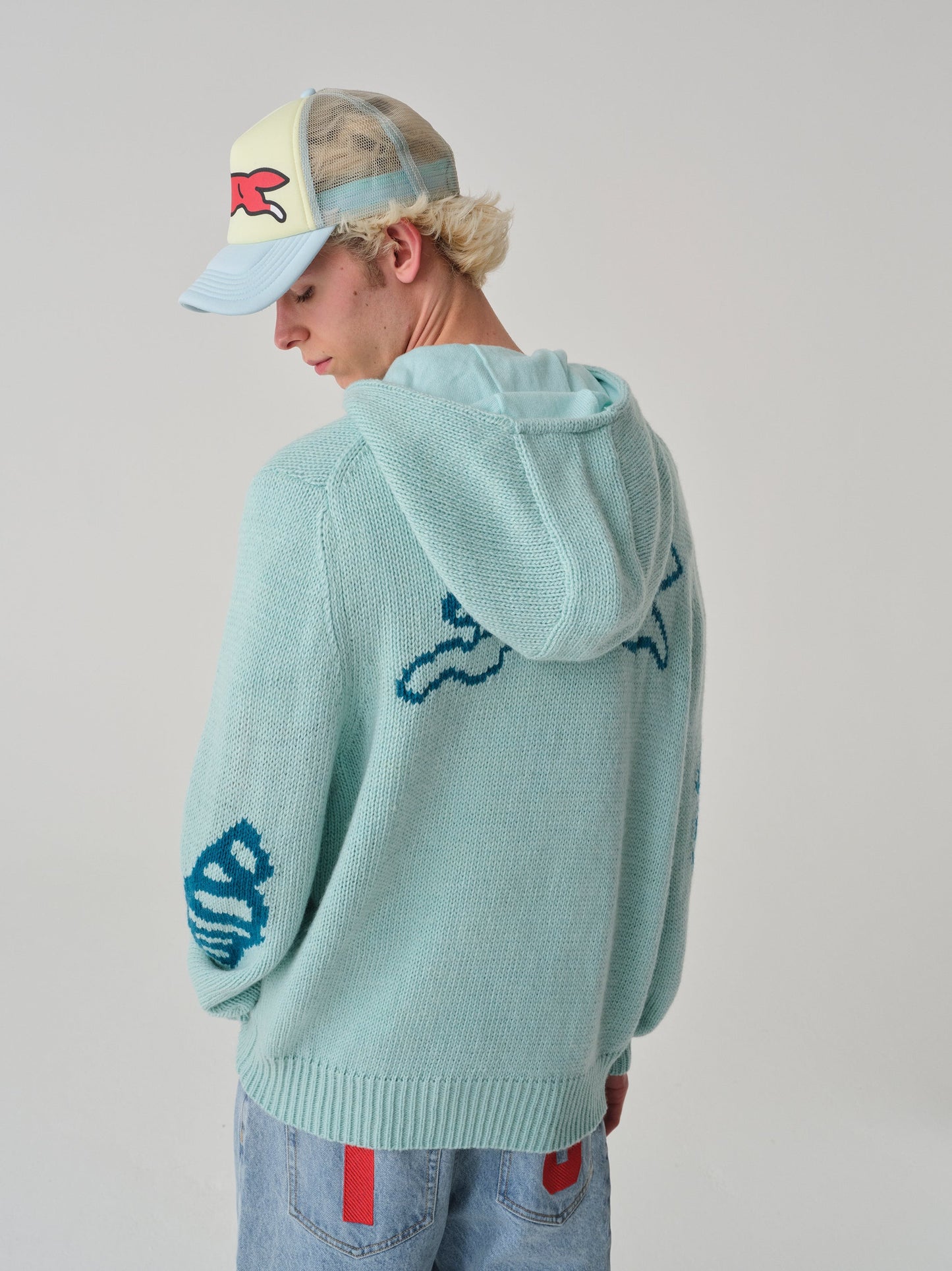 【ICE CREAM - アイスクリーム】 RUNNING DOG TRUCKER CAP / EURU（キャップ/エクリュ)
