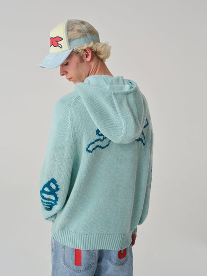【ICE CREAM - アイスクリーム】 RUNNING DOG TRUCKER CAP / EURU（キャップ/エクリュ)