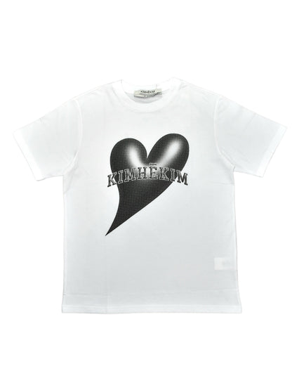 【KIMHEKIM - キムヘキム】KIMHEKIM HEART BALLOON PRINT T-SHIRT / WHITE(Tシャツ/ホワイト)