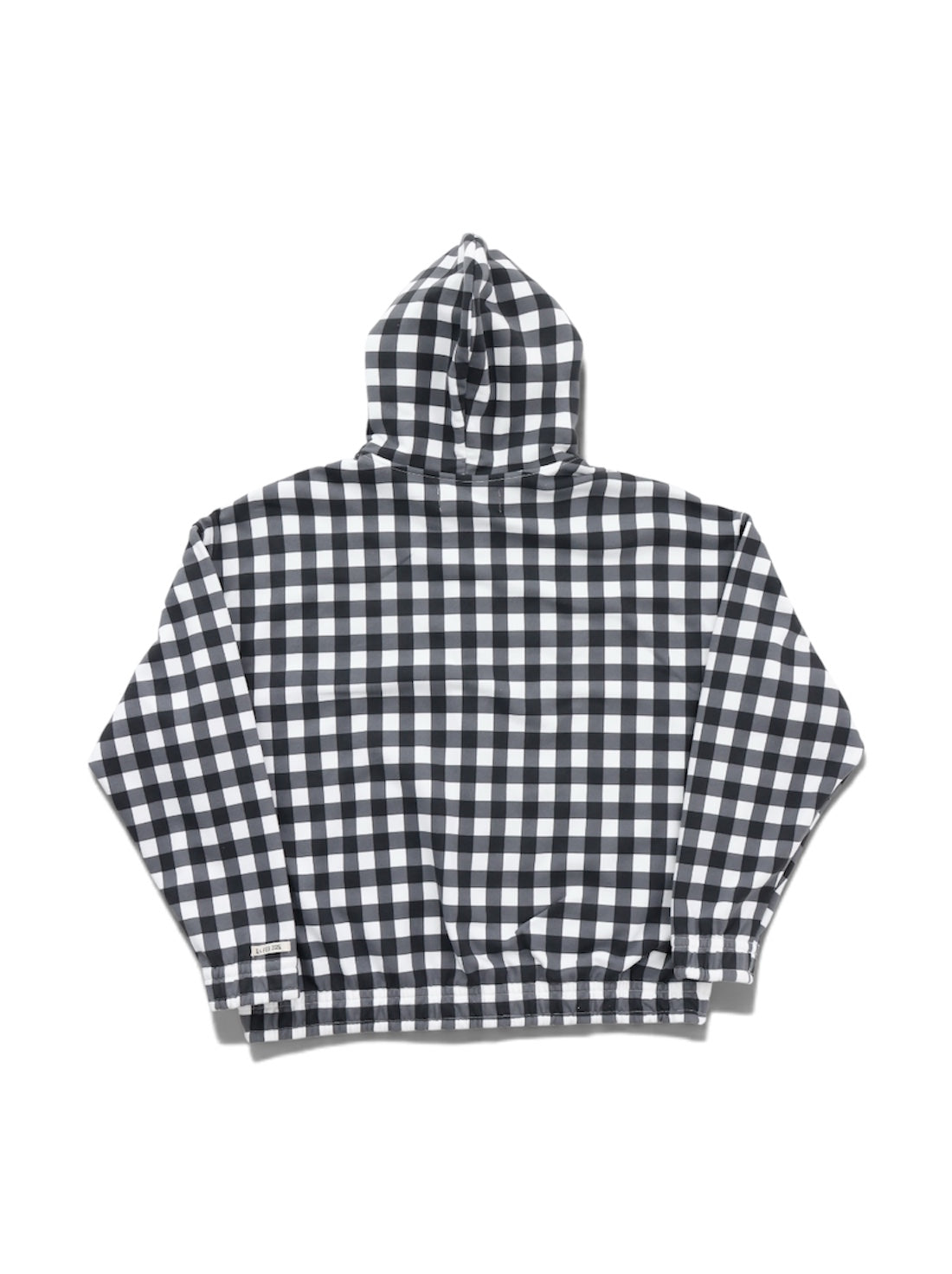 【TSTS -ティーエスティーエス】GINGHAM PRINT ZIPUP HOODIE / BLACK (フーディー/ブラック)