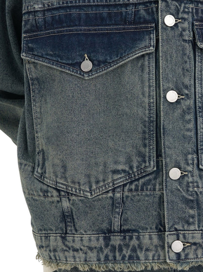 【Études studio - エチュード スタジオ】 Loose Denim Jacket ACID/ Cream (ジャケット/クリーム)