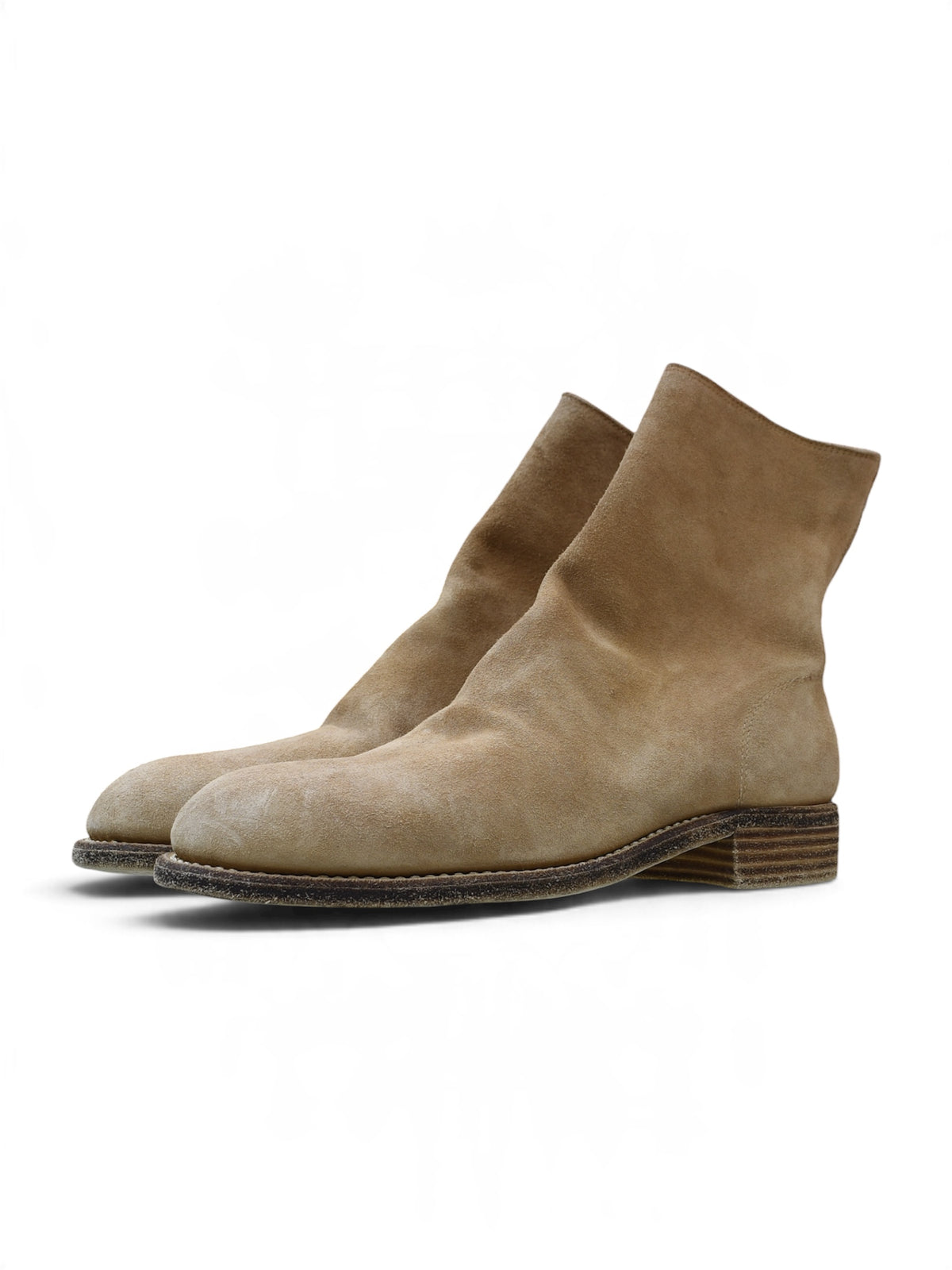【GUIDI - グイディ】986 GOAT REVERSE BACK ZIP BOOTS / TOBACCO (ブーツ/タバコ)