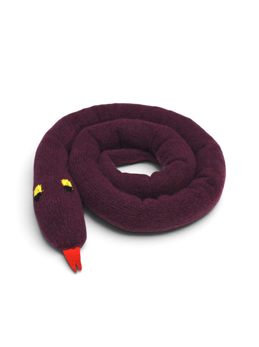 【Walter Van Beirendonck - ウォルターヴァンベイレンドンク】Snake Scarf / Purple  (スカーフ/パープル)