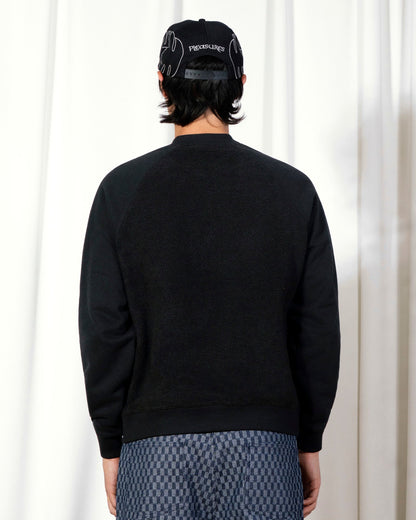 【PLEASURES - プレジャーズ】PUNK BABY CREWNECK / BLACK (スウェット/ブラック)