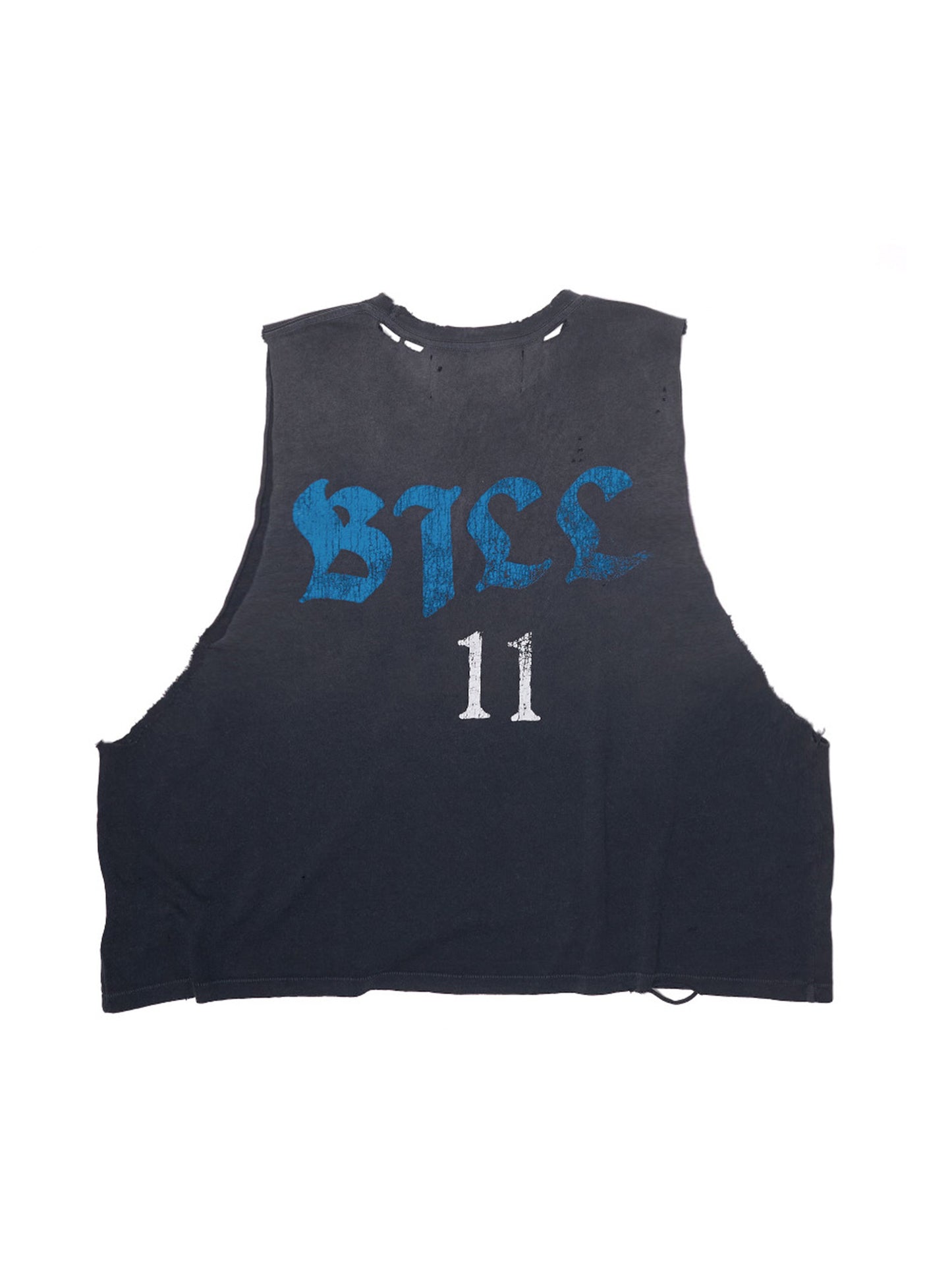 【PALY HOLLYWOOD - パリーハリウッド】 THRILLER NIGHT CUT OFF TEE / BABY BLUE (Tシャツ/ベイビーブルー)