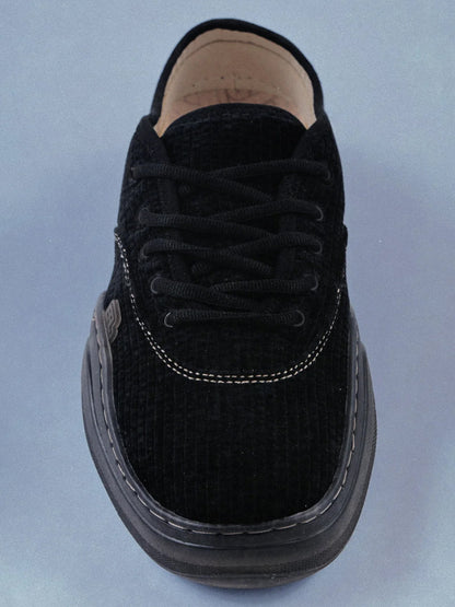 【ERL - イーアールエル】CORDUROY COUPE SNEAKER / BLACK (スニーカー/ブラック)