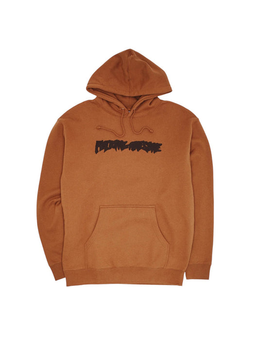 【Fucking Awesome- ファッキングオーサム】 INK TRAP STAMP HOODIE /  Saddle（フーディー/サドル）