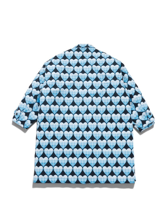 【TSTS -ティーエスティーエス】QUITED LINING BALMACAAN COAT / BLUE (コート/ブルー)