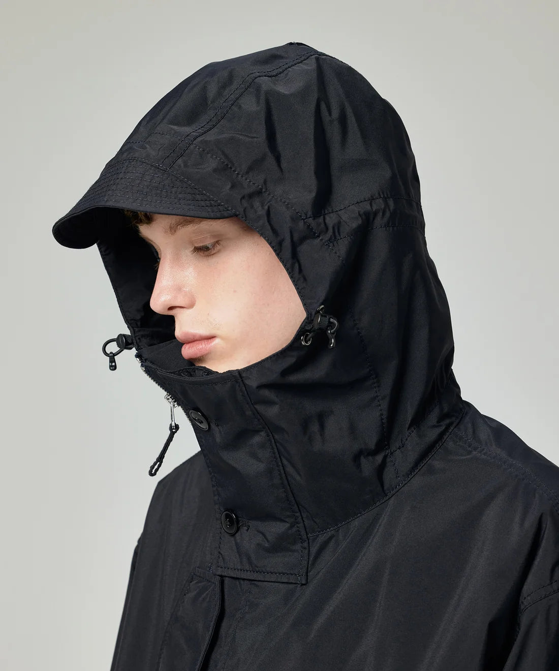 【PHENIX - フェニックス】TECH SMOCK COAT / WINDSTOPPER® PRODUCTS BY GORE-TEX LABS /BLACK (コート/ブラック)