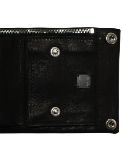 【GUIDI - グイディ】 GUIDI B7 BLACK KANGAROO LEATHER WALLET(財布/ブラック)