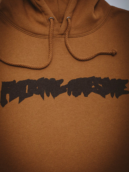 【Fucking Awesome- ファッキングオーサム】 INK TRAP STAMP HOODIE /  Saddle（フーディー/サドル）