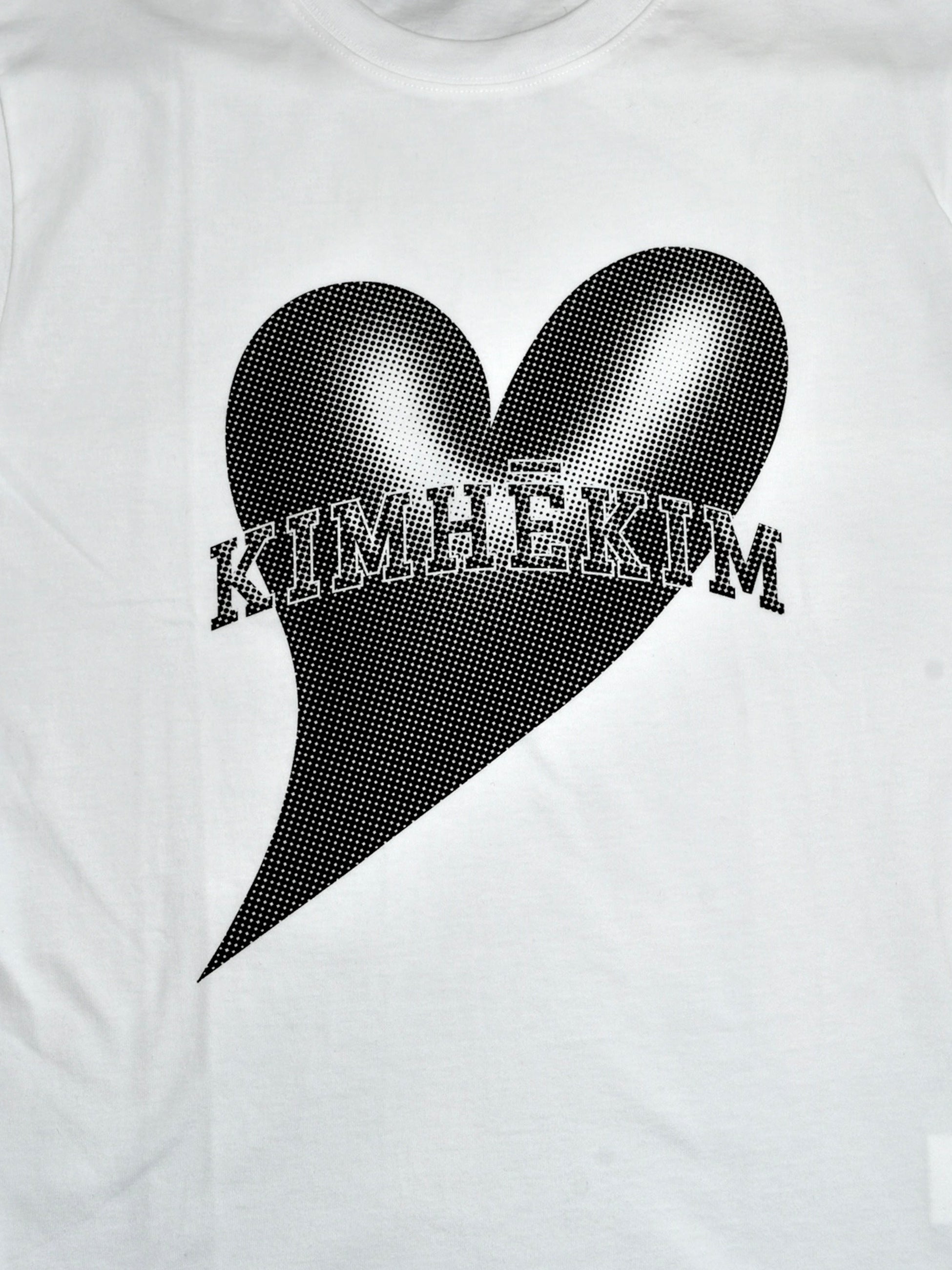 KIMHEKIM - キムヘキム】KIMHEKIM HEART BALLOON PRINT T-SHIRT
