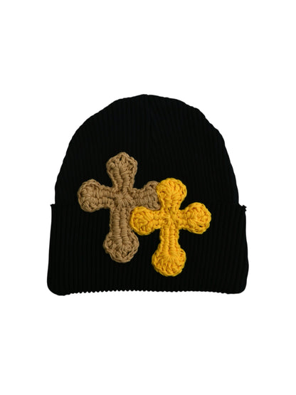 【Perfect ribs® × Y.A.R.N.】Rib Beanie Cap (ビーニー/ブラック)