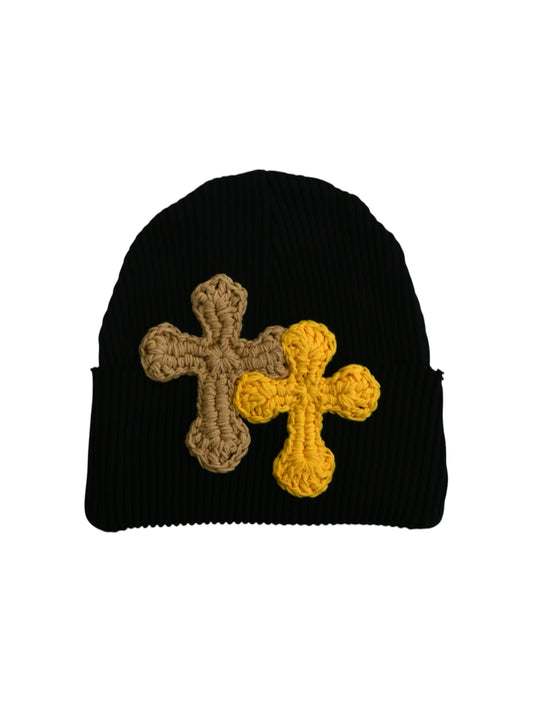 【Perfect ribs® × Y.A.R.N.】Rib Beanie Cap (ビーニー/ブラック)