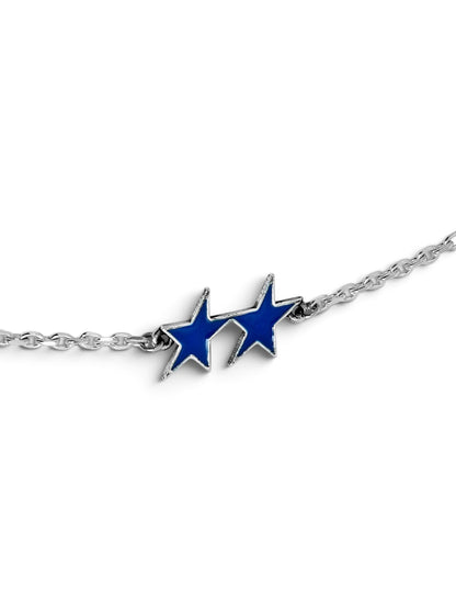 【TWO JEYS  - トゥージェイズ】BLUE ENAMELED ICON NECKLACE / BLUE (アクセサリー/ブルー)