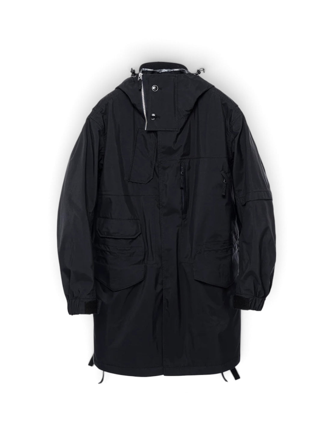 【PHENIX - フェニックス】TECH SMOCK COAT / WINDSTOPPER® PRODUCTS BY GORE-TEX LABS /BLACK (コート/ブラック)