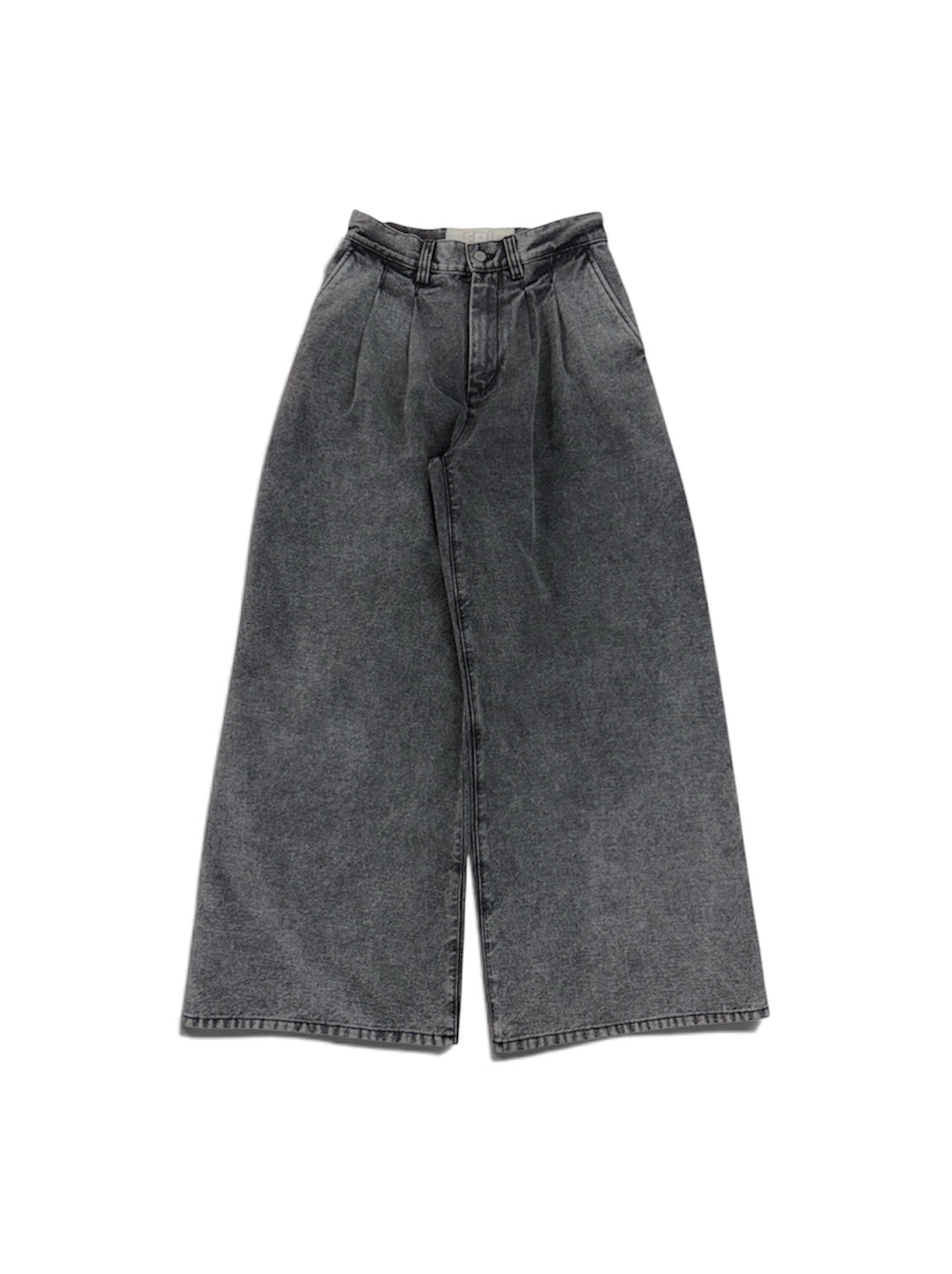【ERL - イーアールエル】UNISEX PLEATED JEANS / BLACK (デニムパンツ/ブラック)
