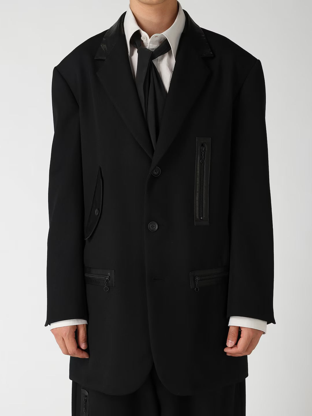 Yohji Yamamoto POUR HOMME - ヨウジヤマモト プールオム】LEATHER