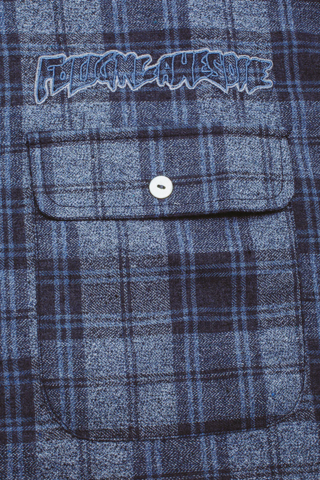 【Fucking Awesome- ファッキングオーサム】BRUCE'S FLANNEL / BLACK NAVY（シャツ/ブラックネイビー)