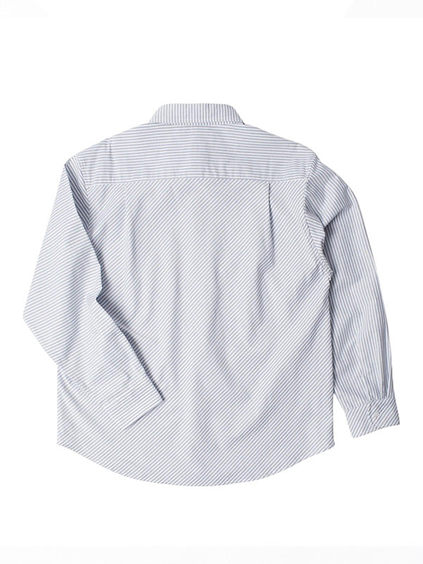 【by Parra - バイパラ】HORIZONTICALED SHIRT / BLUE (シャツ/ブルー)