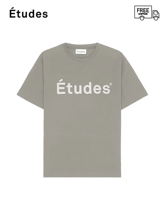 【Études - エチュード】WONDER ETUDES SS TEE / SILVER GREY(Tシャツ/グレー)