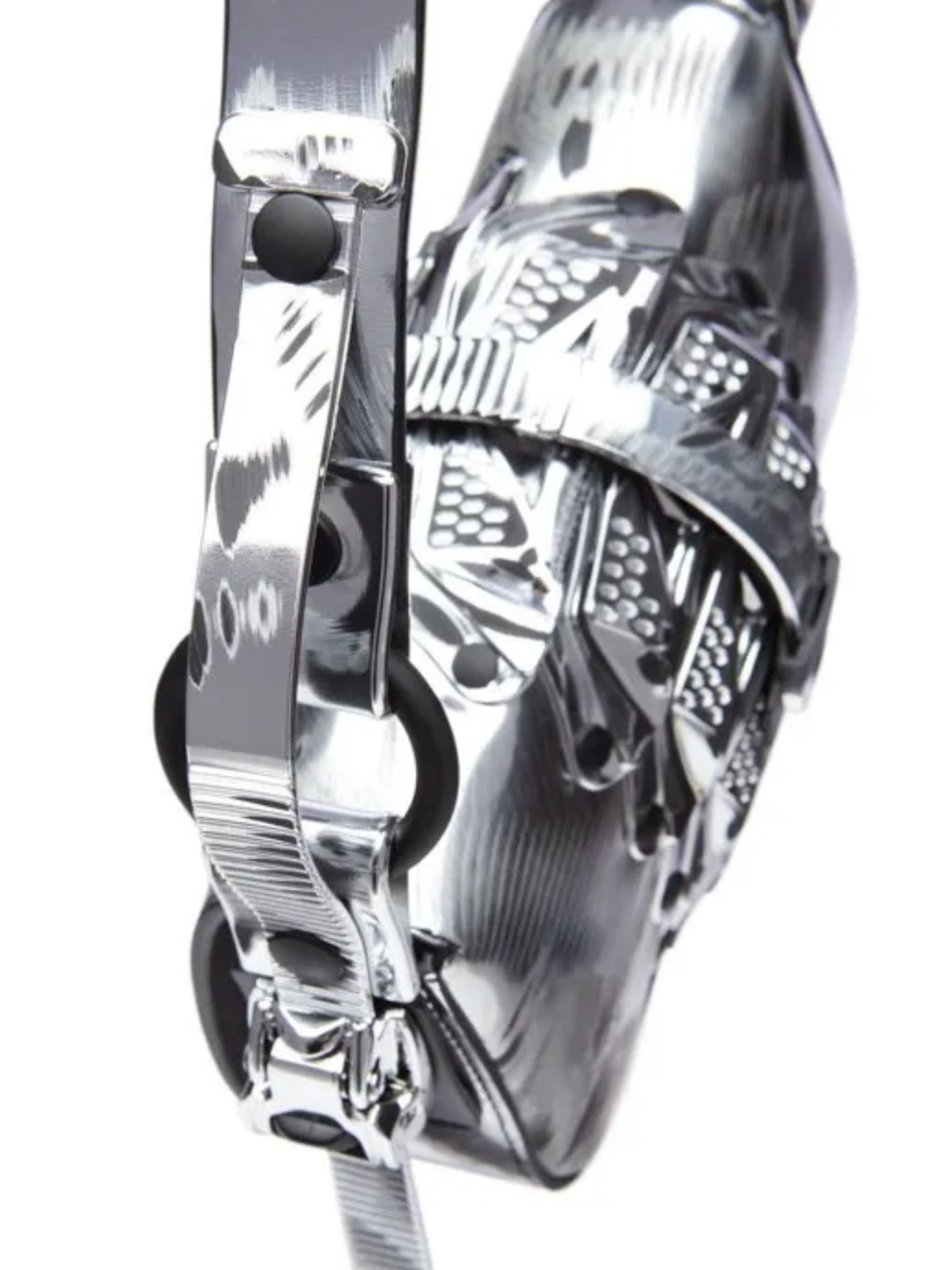 【INNERRAUM - インナーラム】OBJECT C02 HANDBAG / BLACK&SILVER（バッグ / ブラック&シルバー）