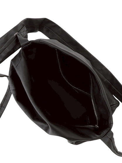 【Discord Yohji Yamamoto - ディスコード ヨウジヤマモト】Puff(S) / Black (バッグ/ブラック)
