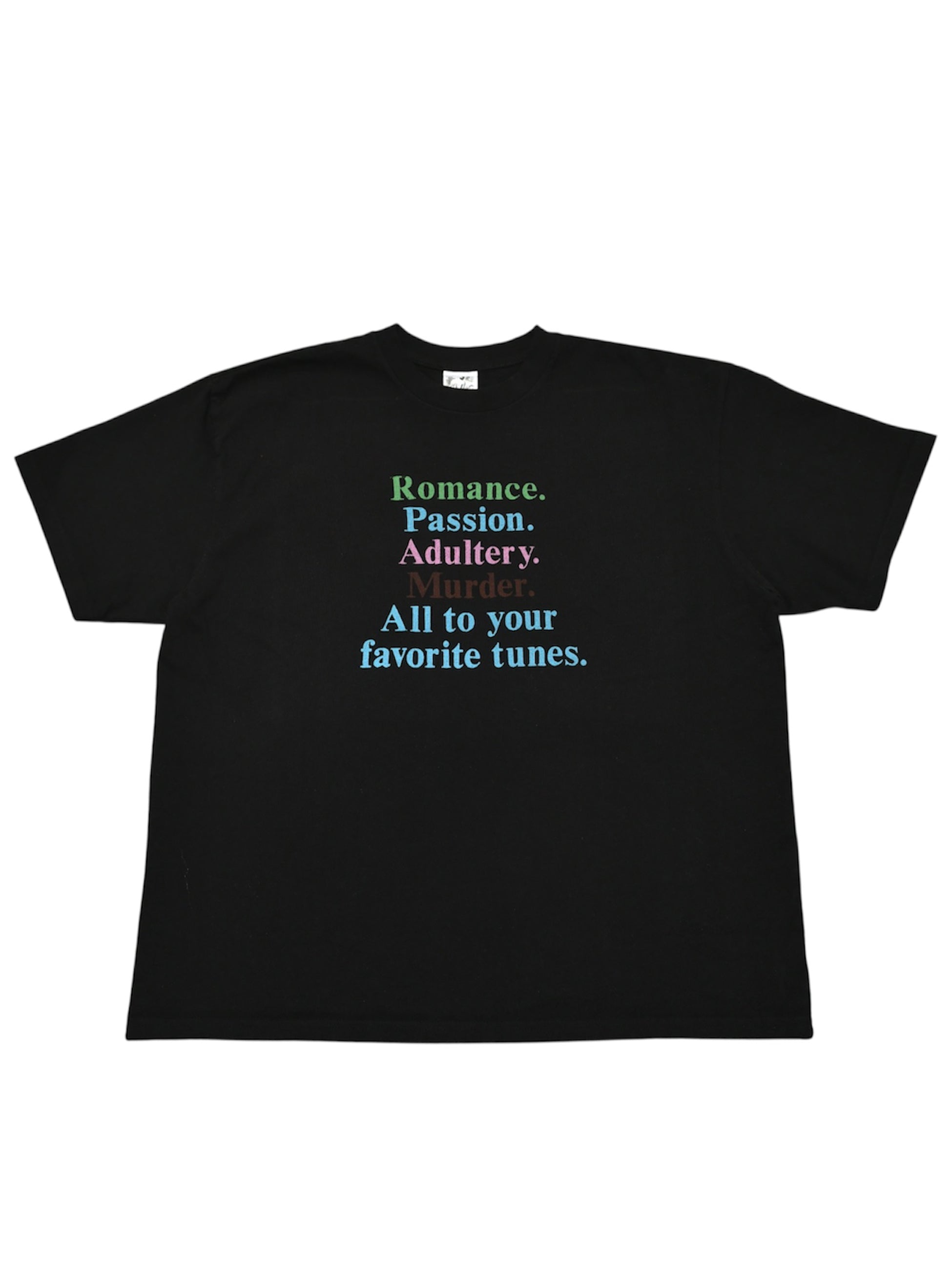 BASKETCASE - バスケットケース】ROMANCE T- SHIRT / BLACK (Tシャツ