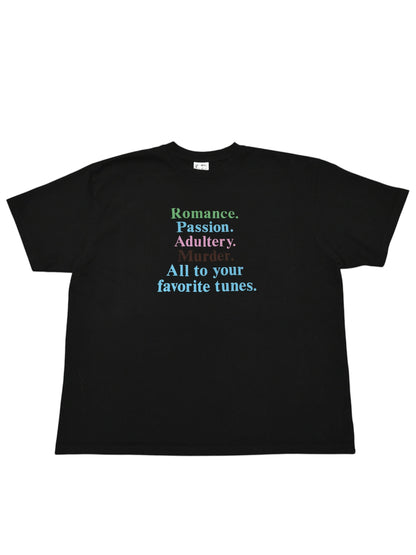 【BASKETCASE  - バスケットケース】ROMANCE T- SHIRT / BLACK (Tシャツ/ブラック)