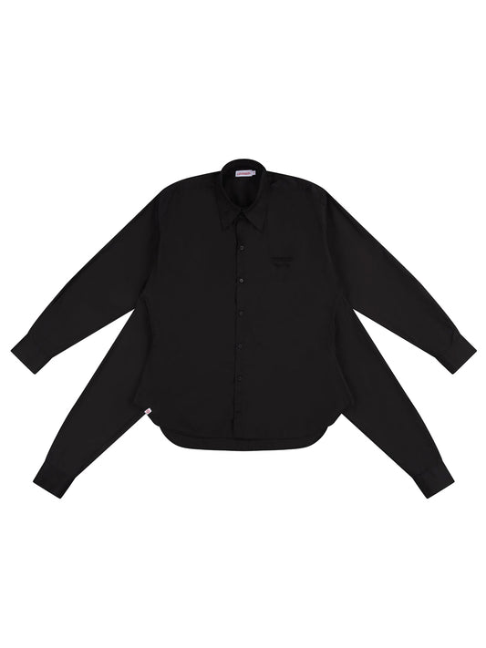 【Charles Jeffrey Loverboy - チャールズ ジェフリー ラバーボーイ】HUG SHIRT / BLACK(シャツ/ブラック)