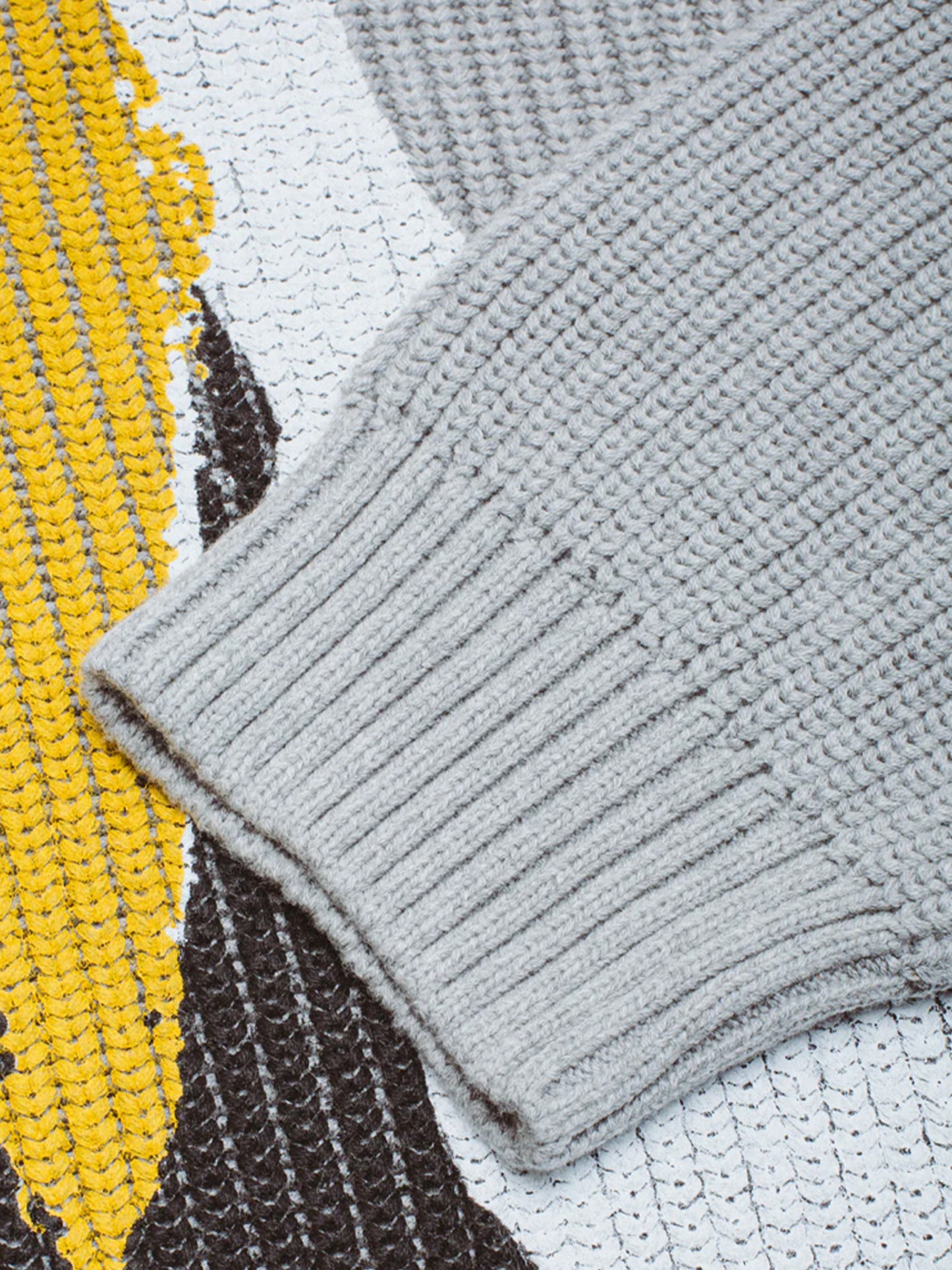 【Fucking Awesome- ファッキングオーサム】HIGH LONESOME CREWNECK SWEATER / GRAY（セーター/グレー)