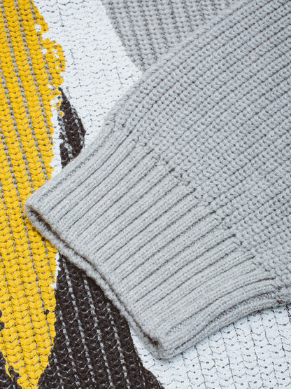 【Fucking Awesome- ファッキングオーサム】HIGH LONESOME CREWNECK SWEATER / GRAY（セーター/グレー)