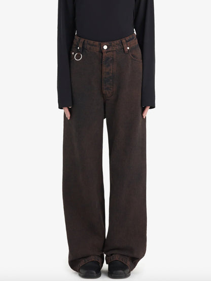 【Études studio - エチュード スタジオ】Loose Jeans Pant / Dark Brown(パンツ/ダークブラウン)