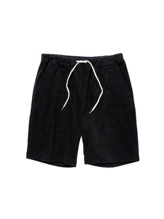 【THING FABRICS - シングファブリックス】2mm Pile Bermuda Pants /  BLACK（ショーツ/ブラック)