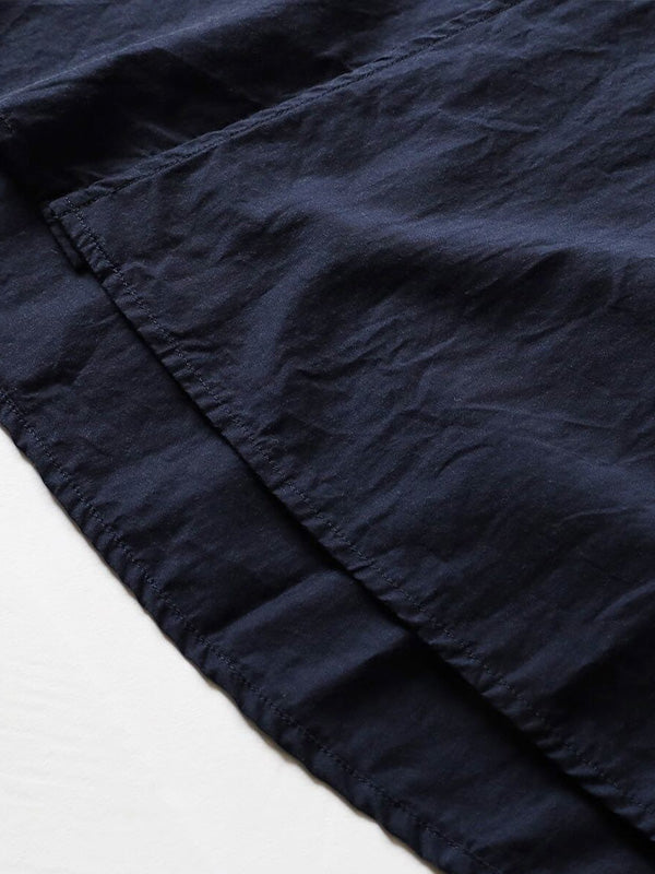 【White Mountaineering - ホワイトマウンテニアリング】RW LONG SLEEVE SHIRT / NAVY(シャツ/ネイビー)