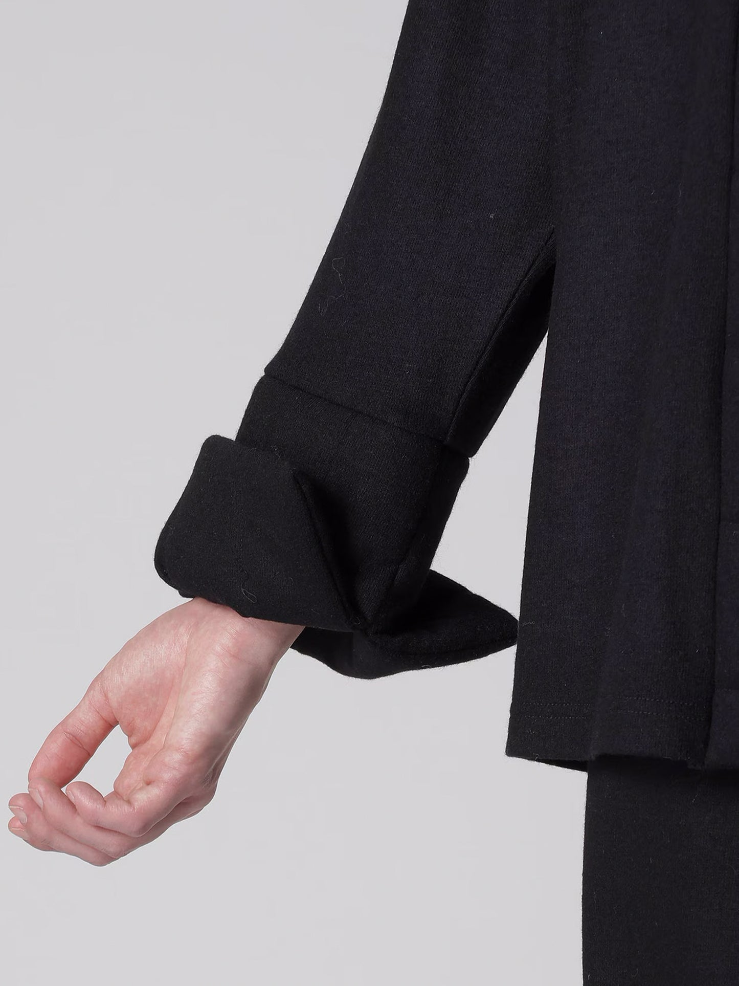 【Yohji Yamamoto POUR HOMME - ヨウジヤマモト プールオム】WOOLEN SINGLE PADDED JACKET（ジャケット/ ブラック)