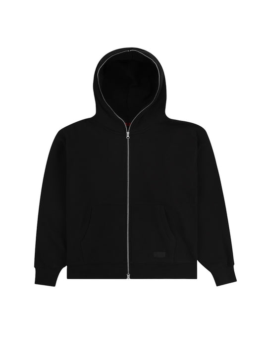 【PLEASURES - プレジャーズ】DORAGON ZIP HOODIE / BLACK (フーディ/ブラック)