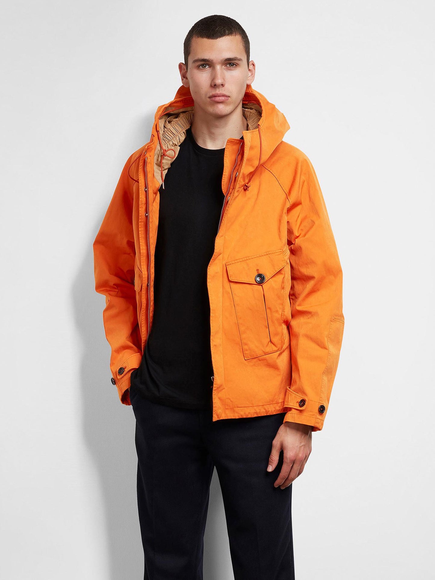 【Ten c- テンシー】TEMPEST ANORAK / ORANGE KOI CARP(アウター/オレンジ)