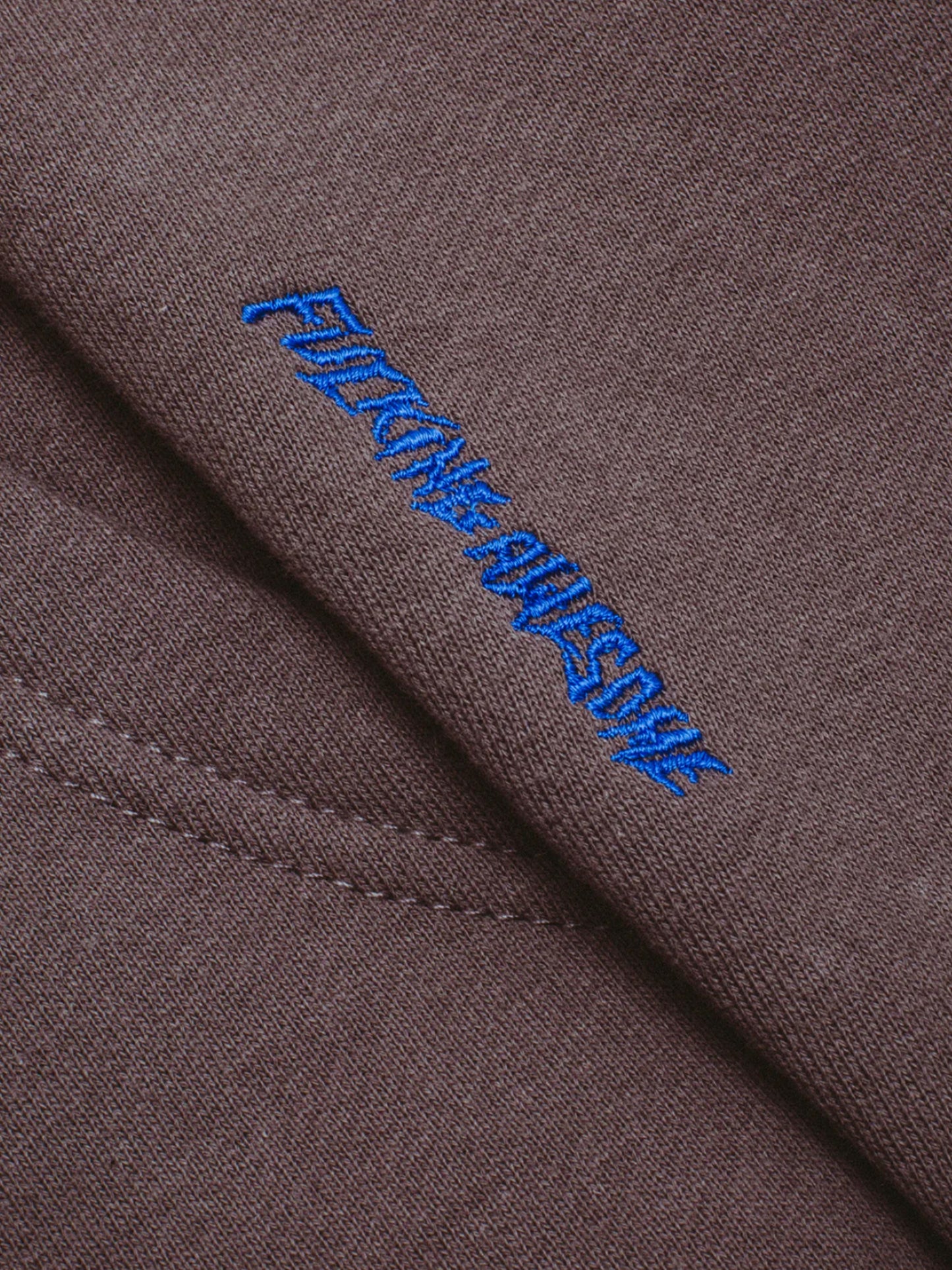 【Fucking Awesome- ファッキングオーサム】BRINDA ZIP HOODIE / CHARCOAL（フーディー/チャコール)