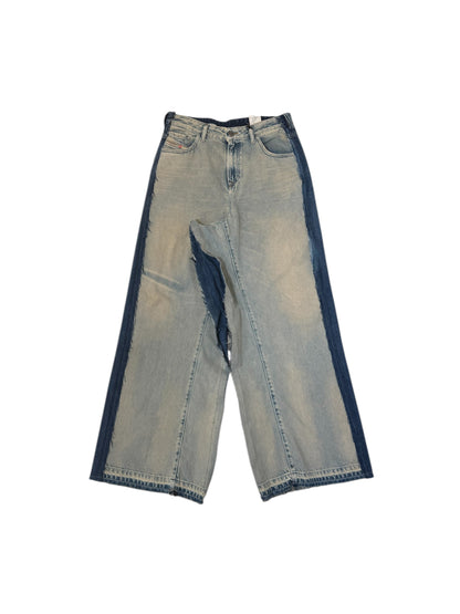 【prototypes - プロトタイプス】BLUE DENIM BLUE OVERSIZED JEAN / BLUE (パンツ/ブルー)