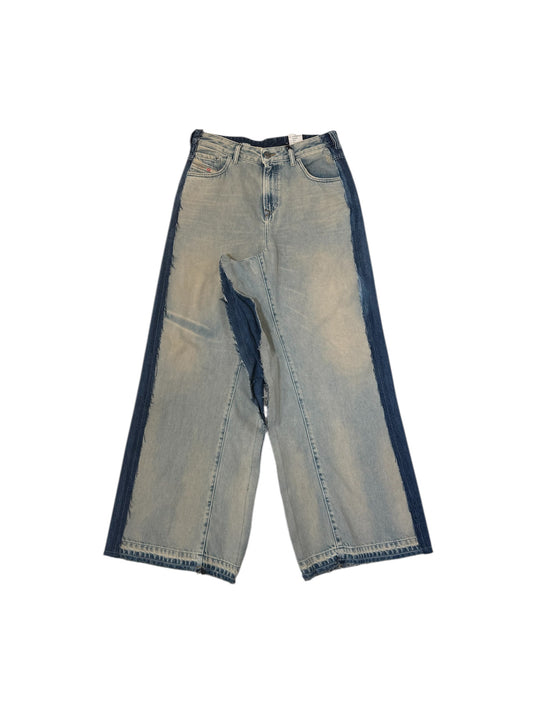 【prototypes - プロトタイプス】BLUE DENIM BLUE OVERSIZED JEAN / BLUE (パンツ/ブルー)