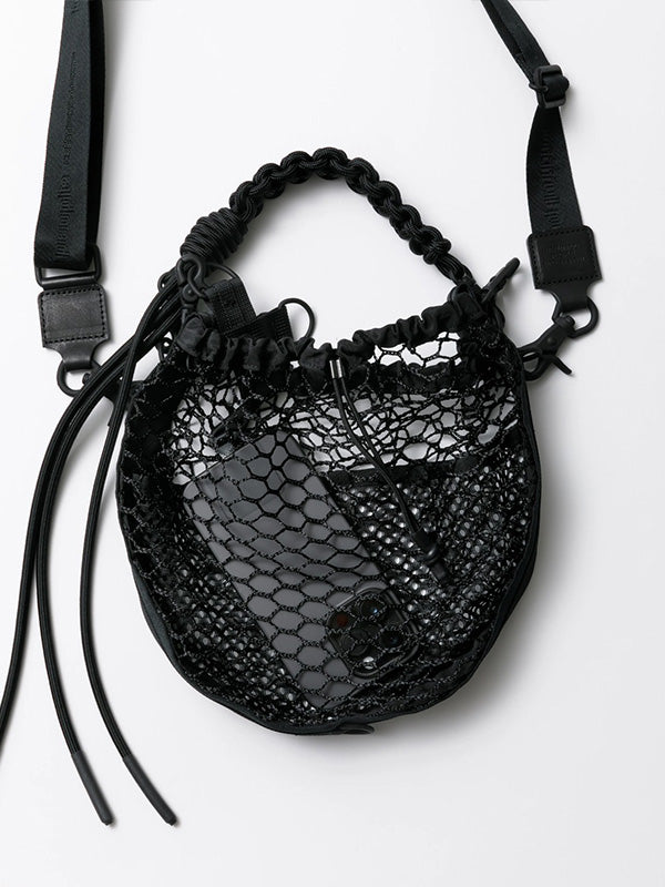 【beautiful people - ビューティフルピープル】over engineering strap / BLACK（バッグ/ブラック)